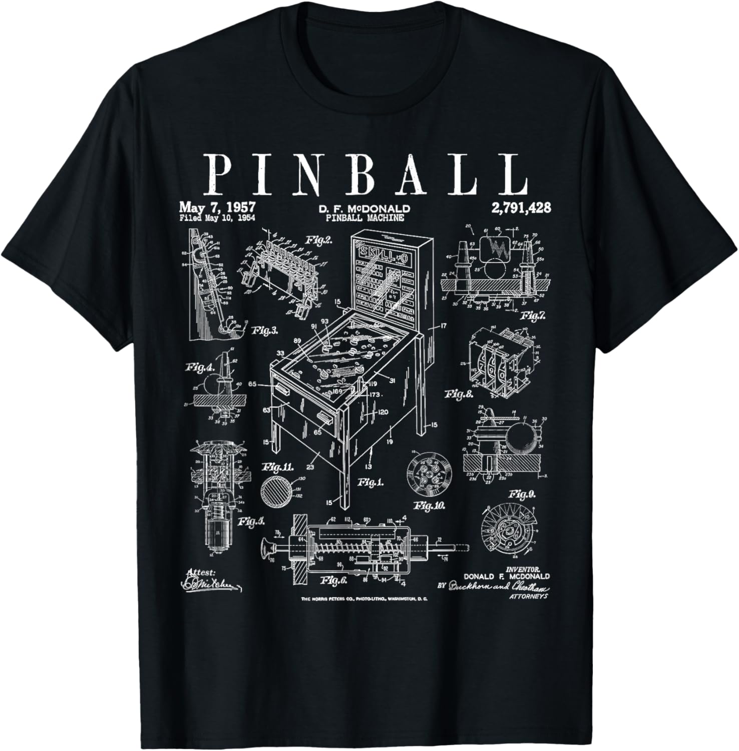 Pinball Machine - Pinball Arcade Gaming Machine Vintage Gamer