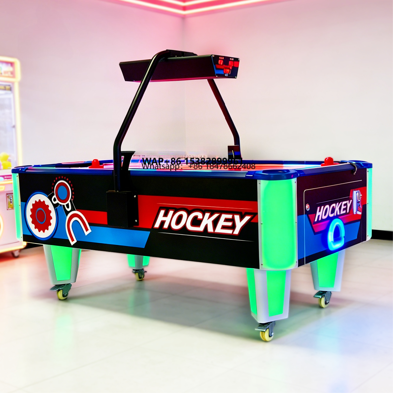 Air Hockey Table - Commercial Coin Operated Iron Sports Game