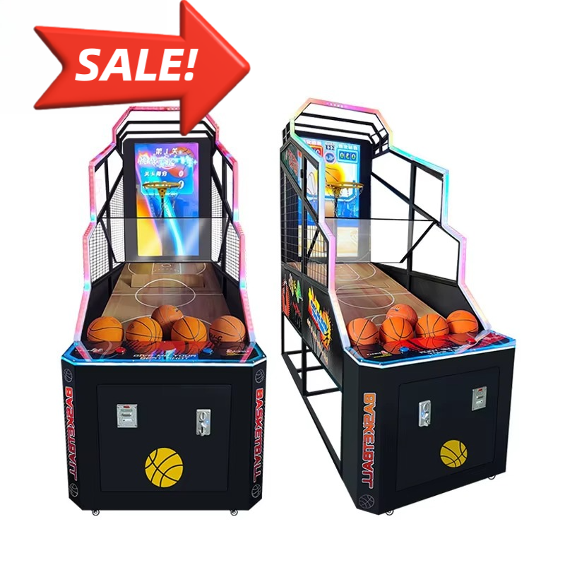 Basketball Arcade Game - Indoor Sports 55 Inch Screen Video