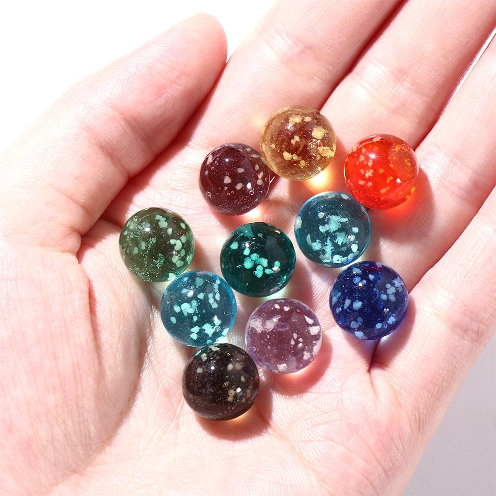 10pcs 12mm Luminous Glass Ball - مراجعة Pinball Machine وسعره