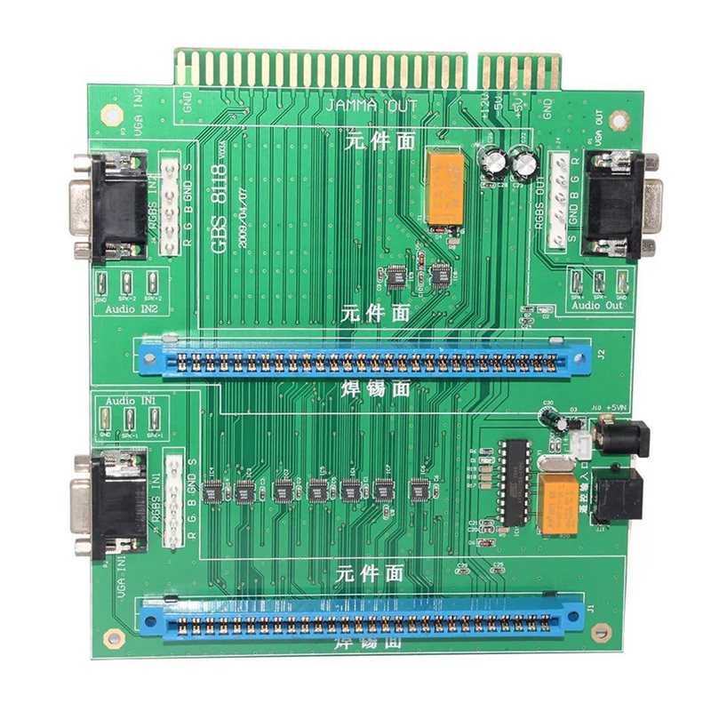 A08E-GBS-8118 Arcade Game Boar - مراجعة Usb Game Board Jamma وسعره