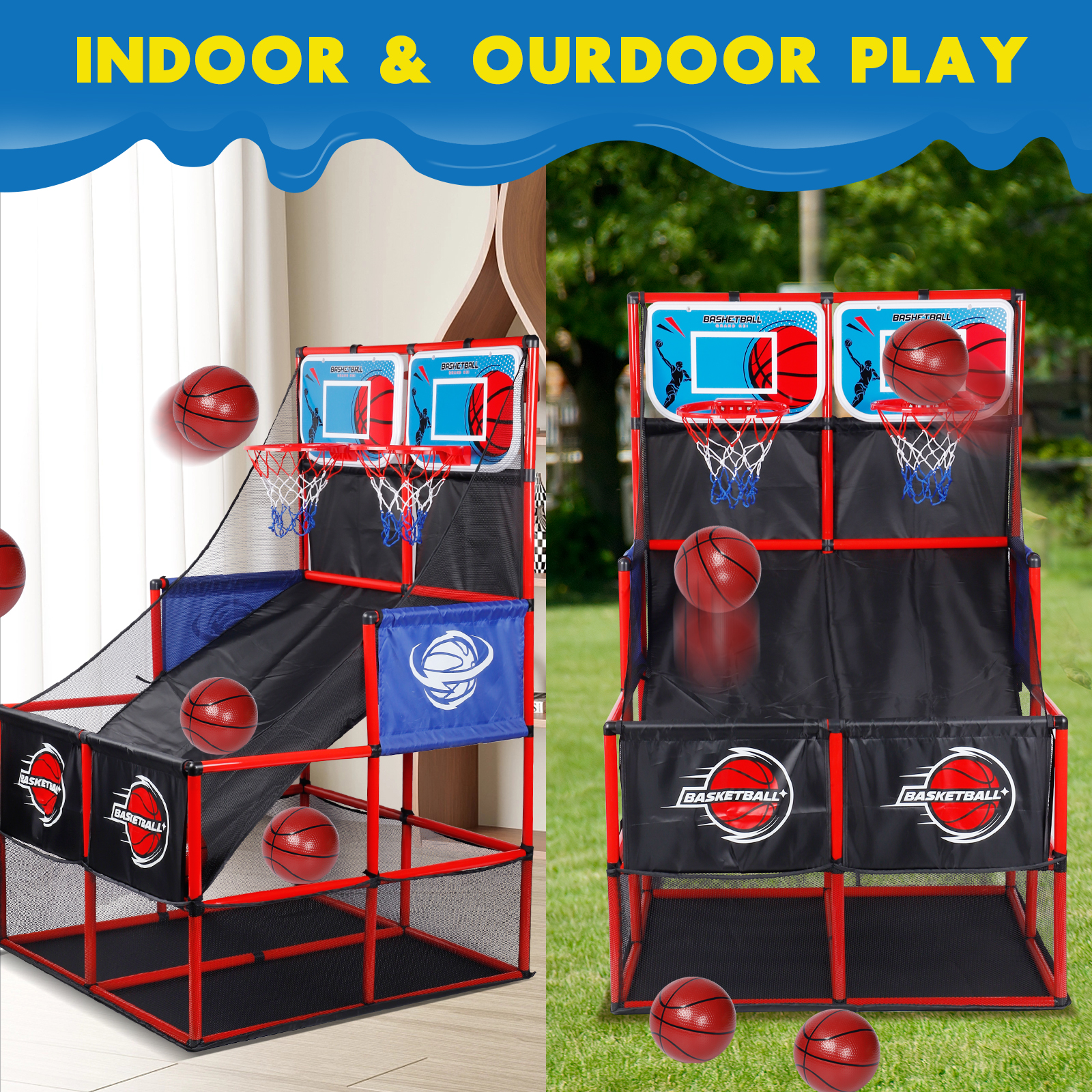 MQUDUO Arcade Basketball Game  - مراجعة Basketball Arcade Game وسعره