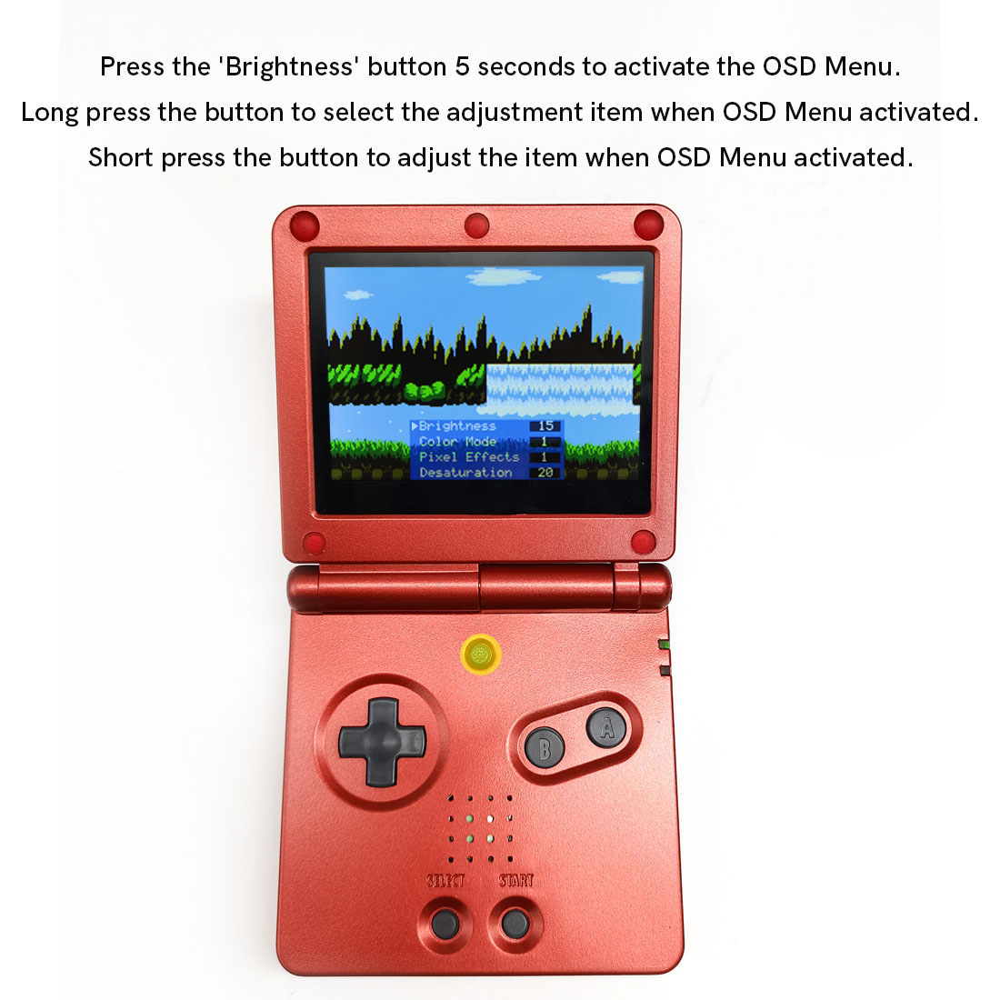 HD 3.0 inch For GBA SP V5  Lam - مراجعة Lcd Screen Arcade وسعره