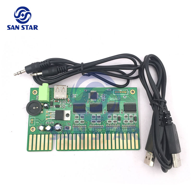 PC TO JAMMA USB Converter Boar - مراجعة Usb Game Board Jamma وسعره
