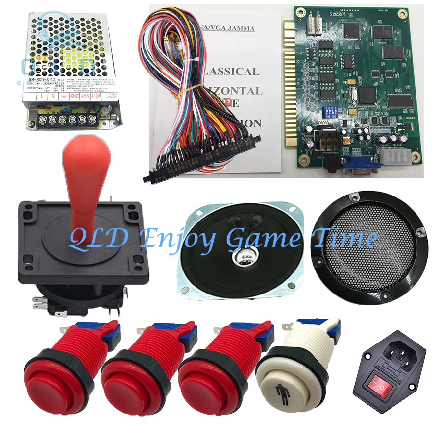 Classical JAMMA Arcade Game 60 - مراجعة Arcade Button Pcb وسعره