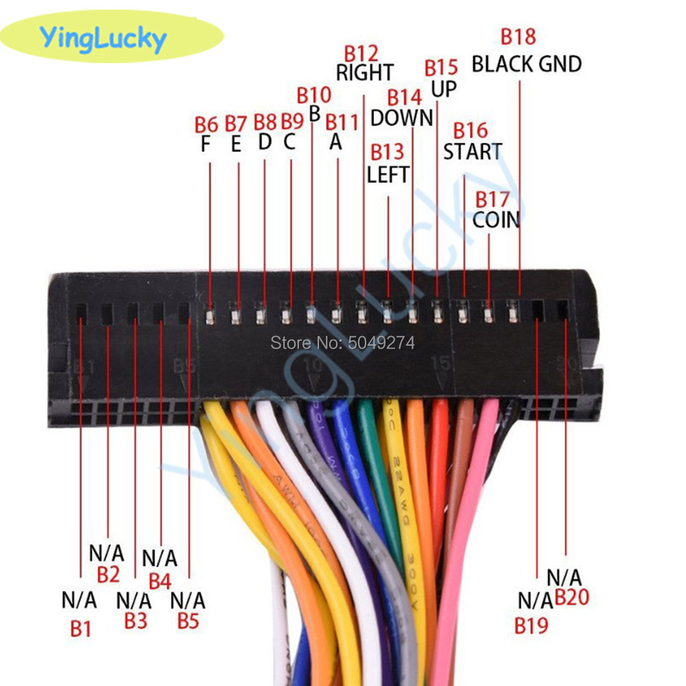 Arcade Cabinet 40-pin Wire Har - مراجعة Arcade Game Cabinet وسعره