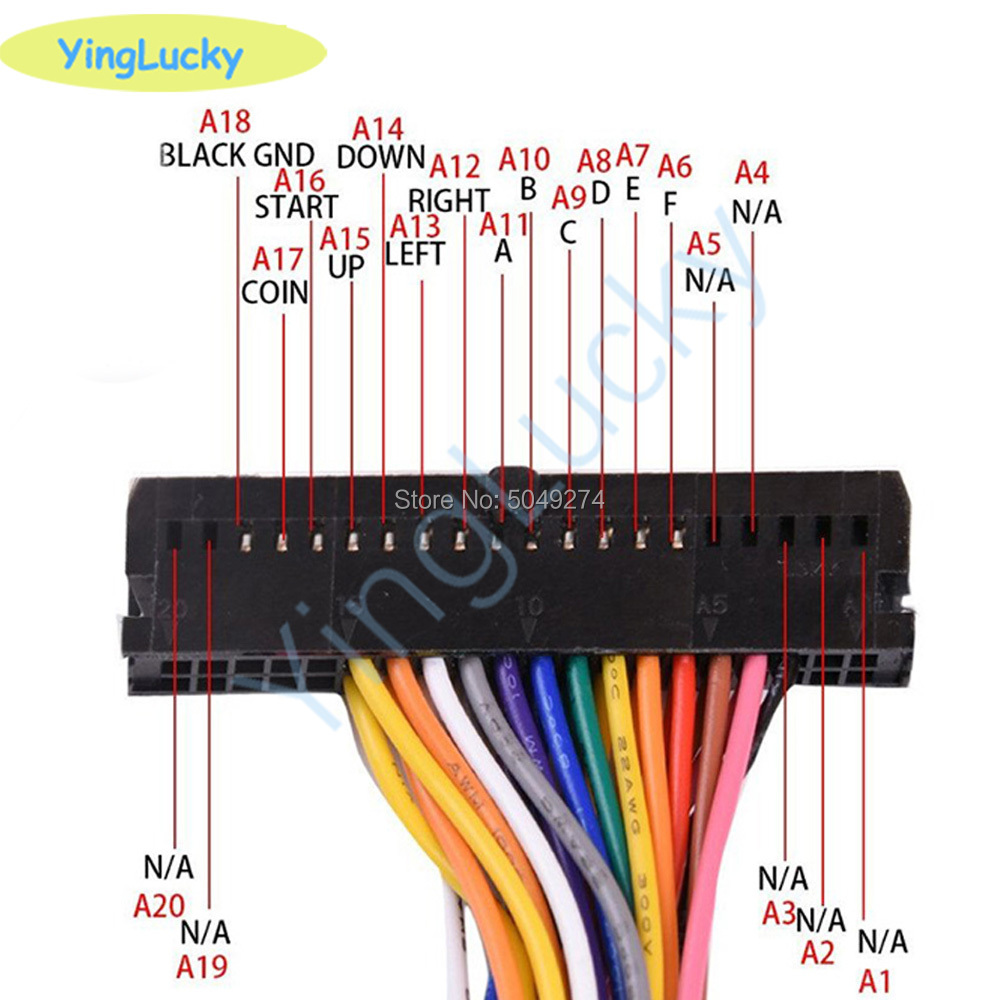 Arcade Cabinet 40-pin Wire Har - مراجعة Arcade Game Cabinet وسعره