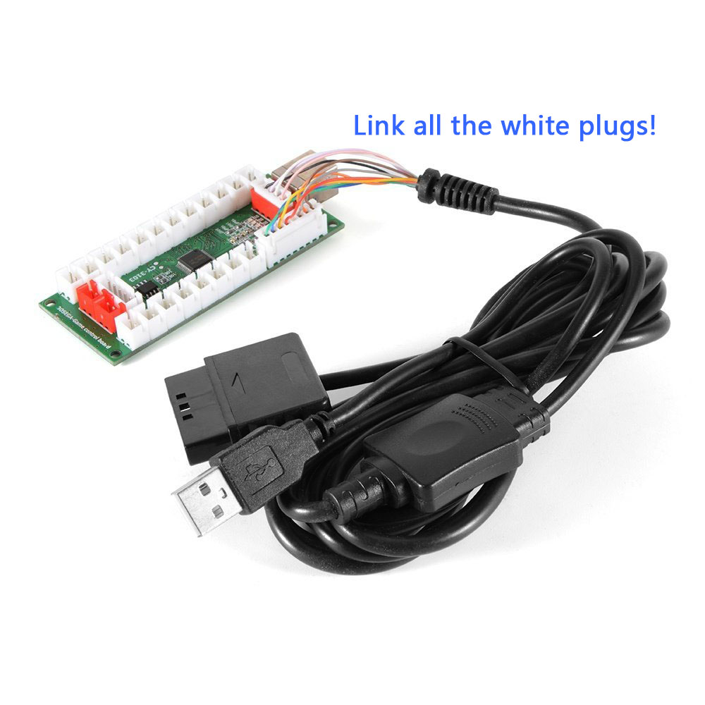 SJ@JX Arcade Controller Zero D - مراجعة Arcade Button Pcb وسعره