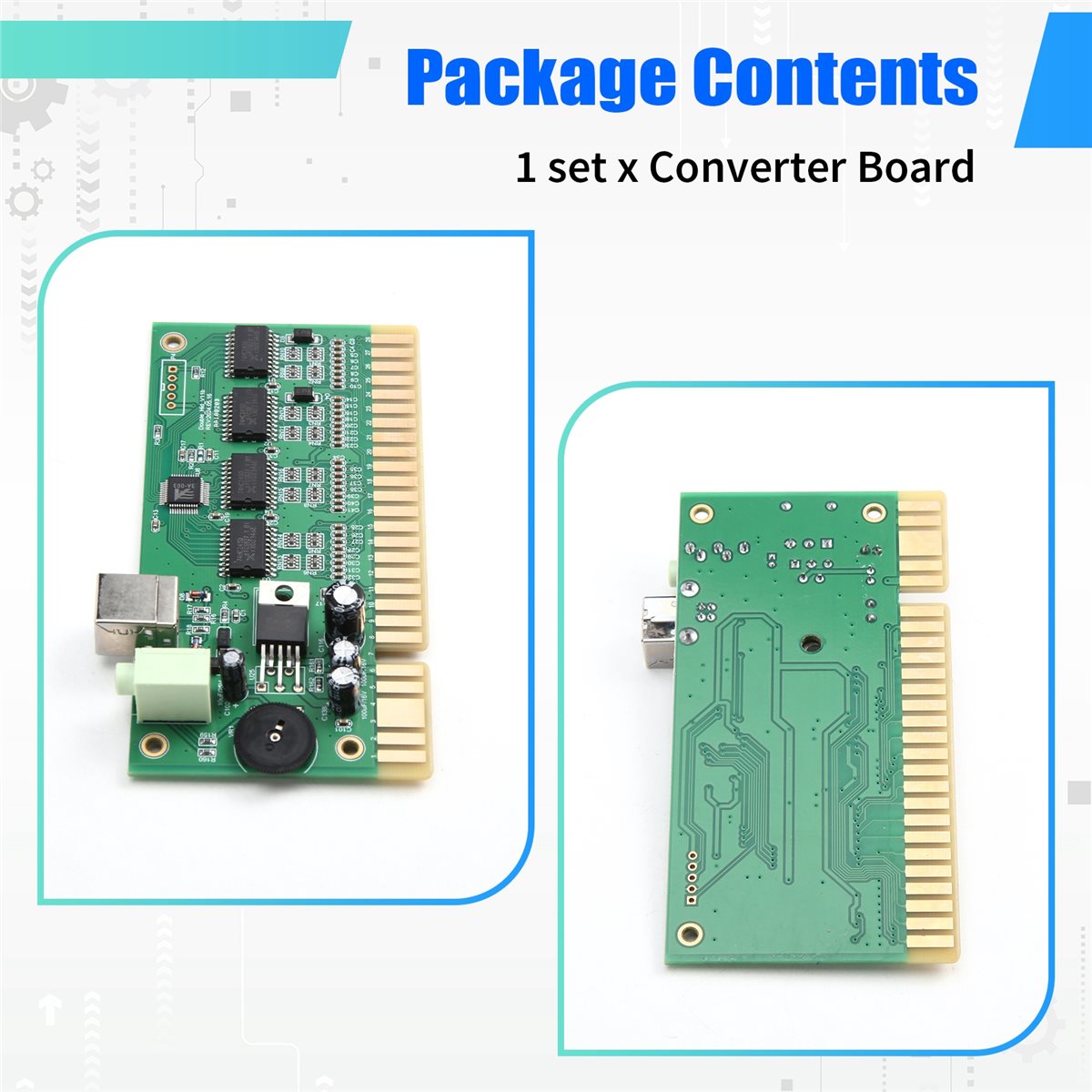 OKgood New MAME Game Controlle - مراجعة Usb Game Board Jamma وسعره