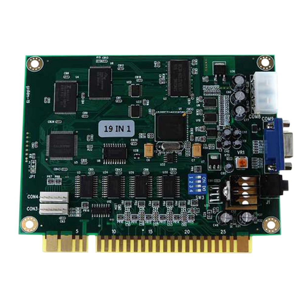 B27B 19 In 1 Multicade PCB Boa - مراجعة Usb Game Board Jamma وسعره