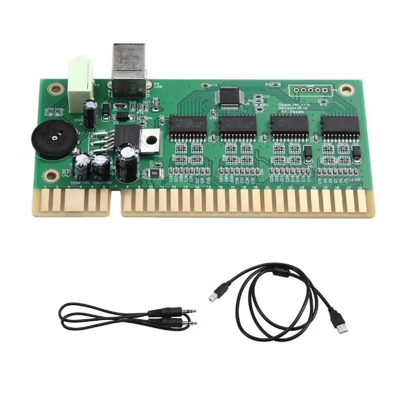 FOR 28 Pin Board MchineHOT-New - مراجعة Usb Game Board Jamma وسعره