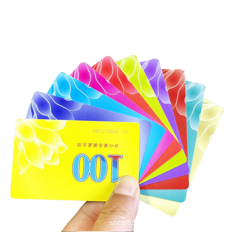 50Pcs Frosted Chip Card PVC We - مراجعة Arcade Card Vending Machine وسعره