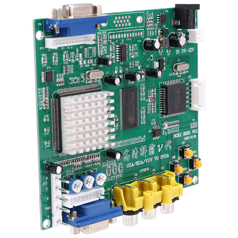 A45U 3X GBS8200 CGA/EGA/YUV/RG - مراجعة Usb Game Board Jamma وسعره