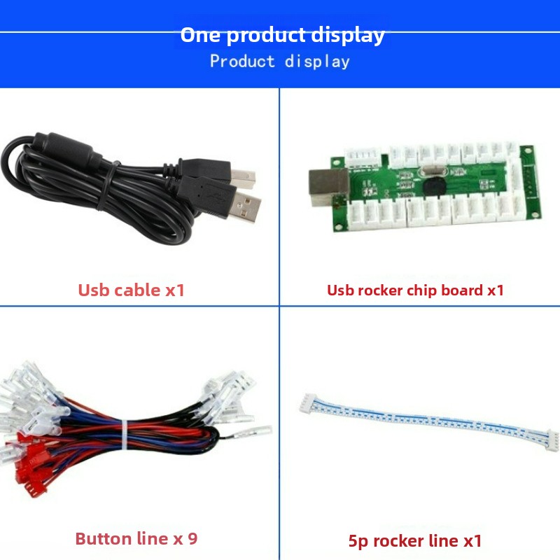 USB Arcade Joystick PCB Kit wi - مراجعة Arcade Button Pcb وسعره