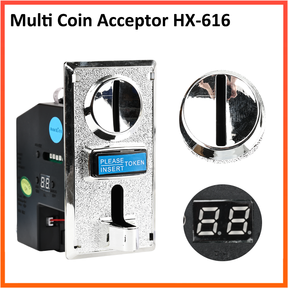 Multi Coin Acceptor Selector f - مراجعة Ticket Redemption Machine وسعره
