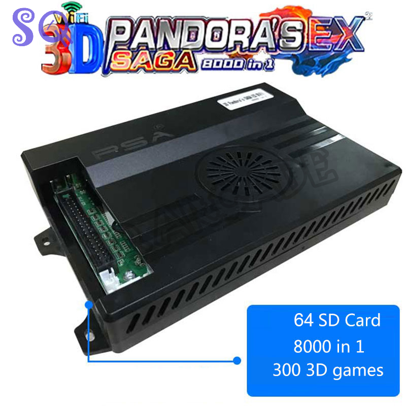 Arcade Pandora Saga Box EX2 80 - مراجعة Arcade Game Cabinet وسعره