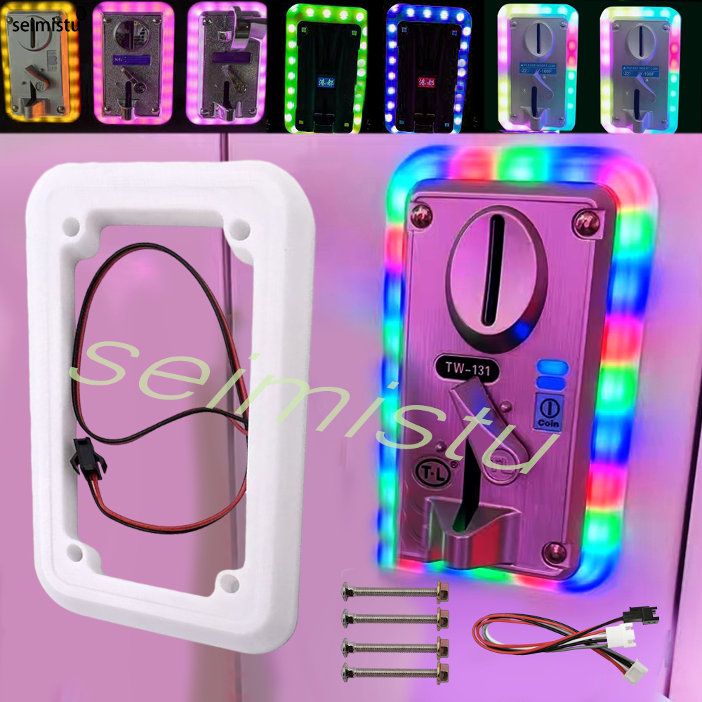 Coin Acceptor LED Colorful LED - مراجعة Arcade Vending & Laundry Revenue وسعره