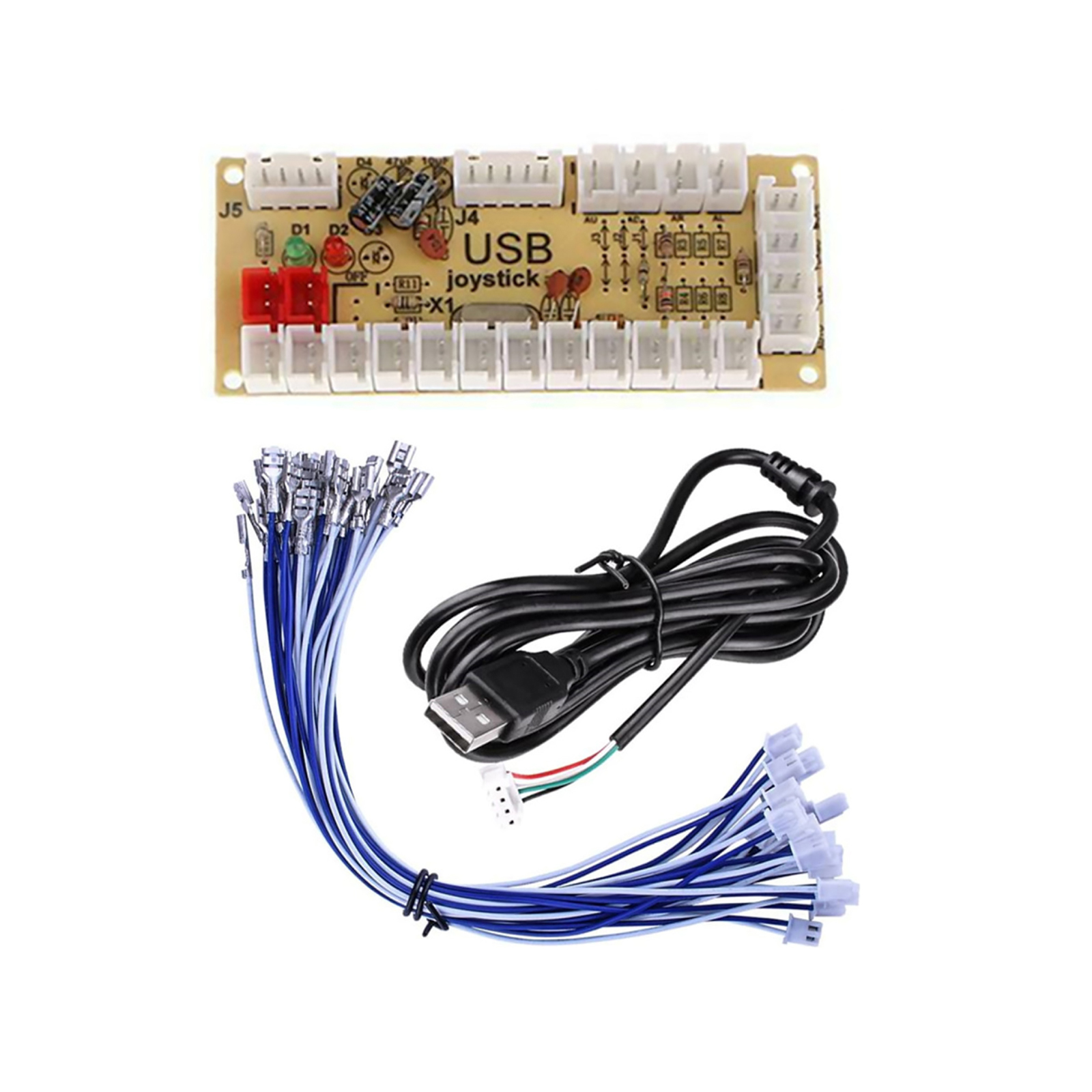 Quimat Zero Delay Arcade USB E - مراجعة Usb Game Board Jamma وسعره