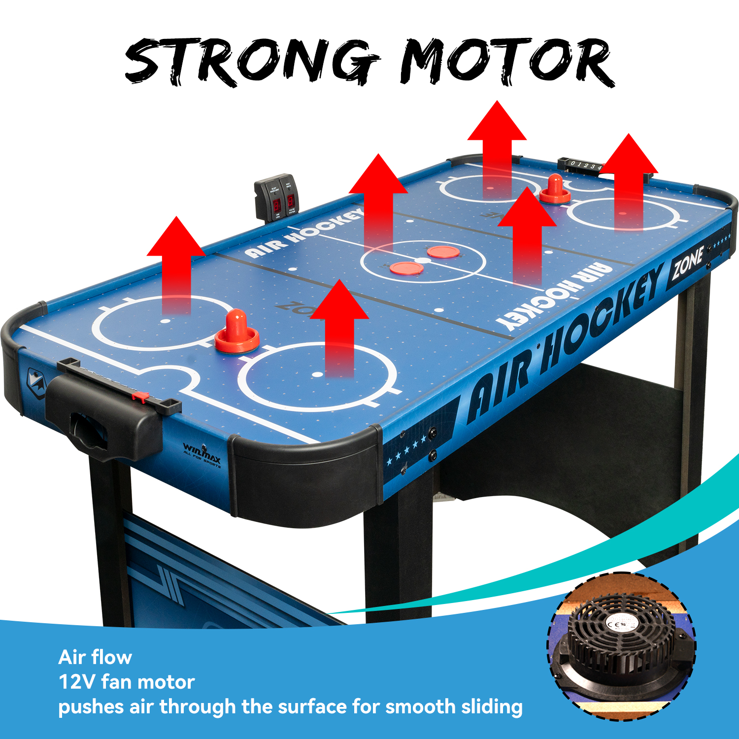 Wholesale Air Hockey Table 4FT - مراجعة Air Hockey Table وسعره