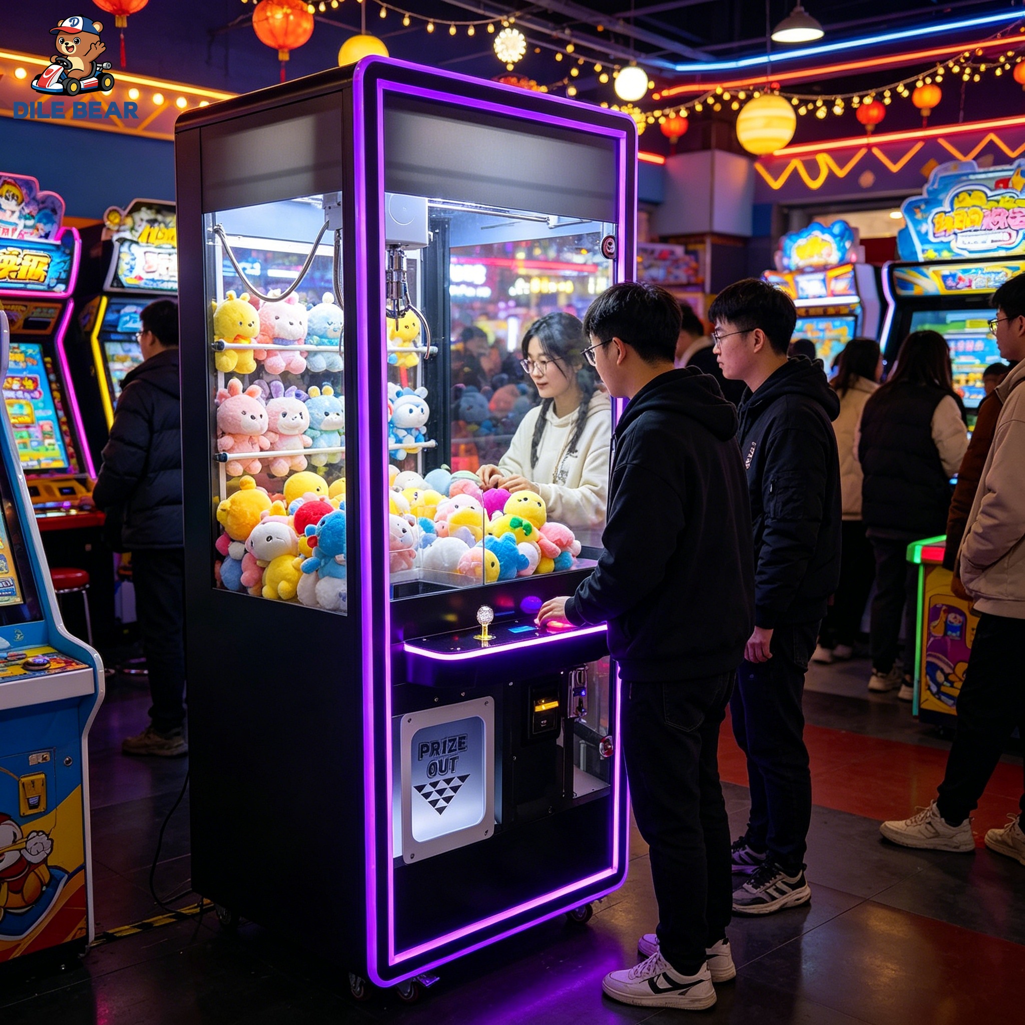 Black Claw Machine Modern Arca - مراجعة Arcade Vending & Laundry Revenue وسعره