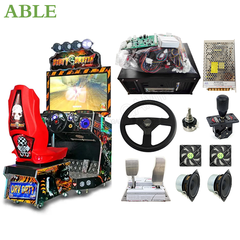 Dirty Drivin Arcade Game Machi - مراجعة Arcade Ticket Machine وسعره