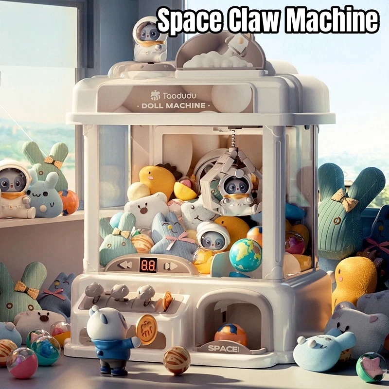 Space Mini Claw Arcade Machine - مراجعة Arcade Game Coin وسعره