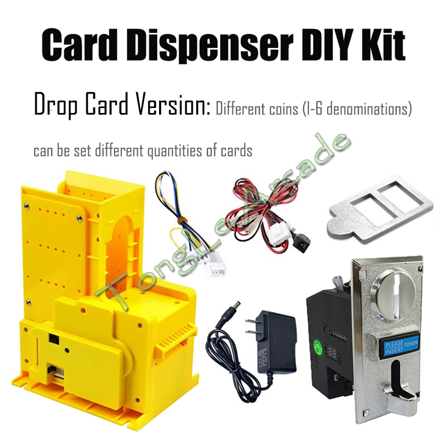 Arcade Card Dispenser DIY Kit  - مراجعة Arcade Card Vending Machine وسعره