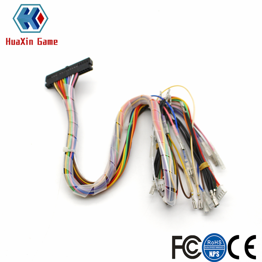 Arcade 40 Pin Cabinet Wire Har - مراجعة Arcade Button Pcb وسعره