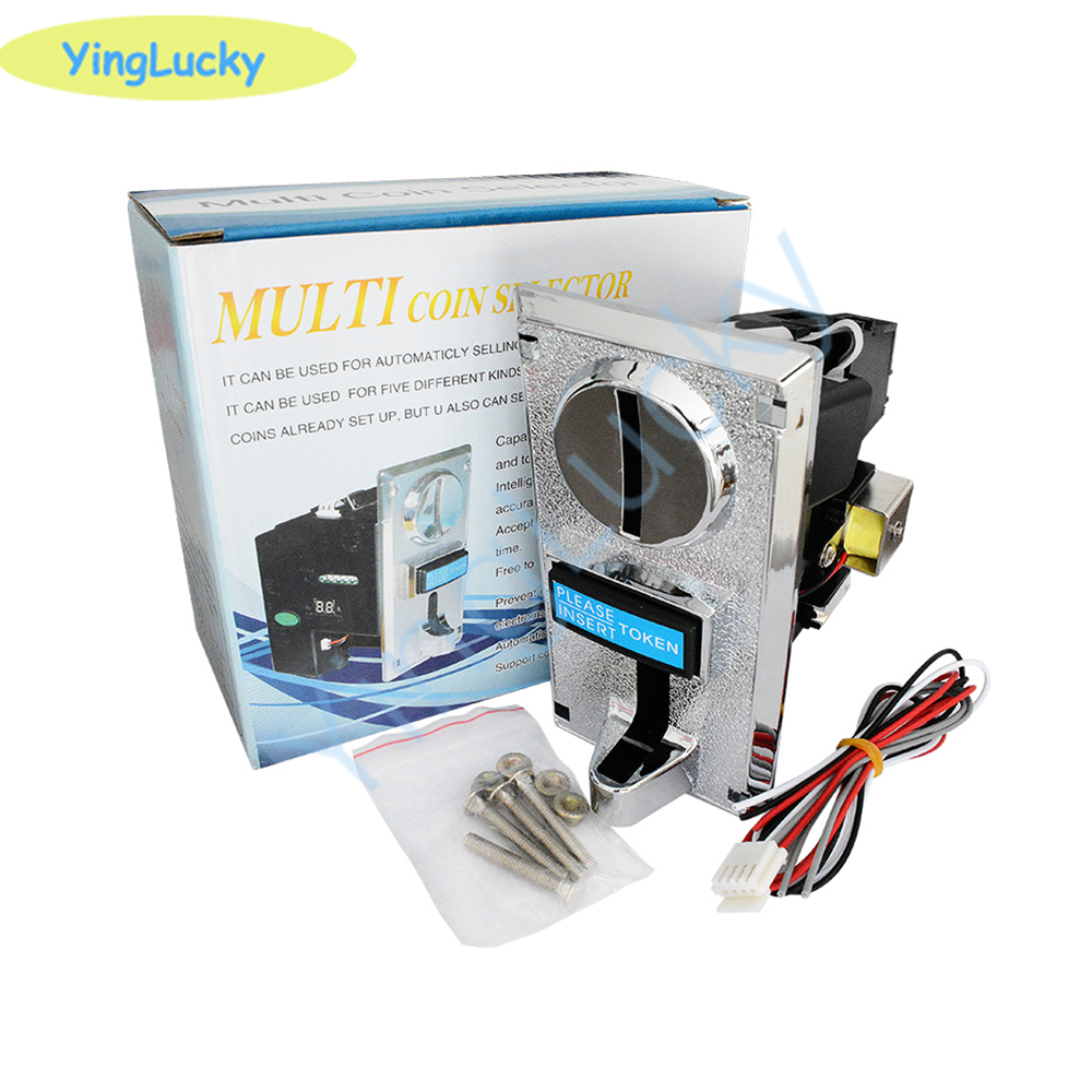 Free shipping 616 Multi Coin A - مراجعة Arcade Ticket Machine وسعره