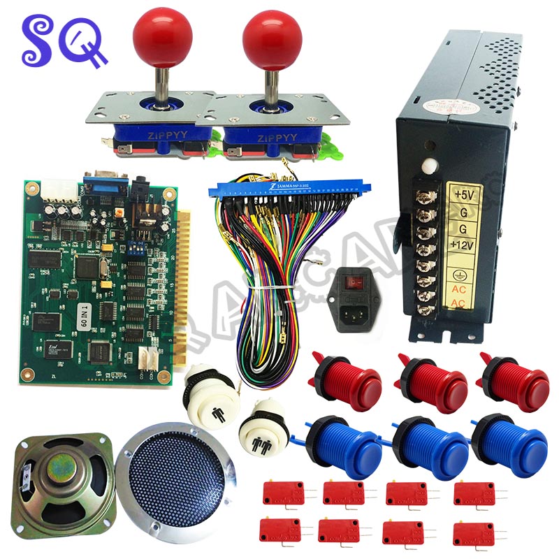 Classical JAMMA arcade game 60 - مراجعة Arcade Button Pcb وسعره