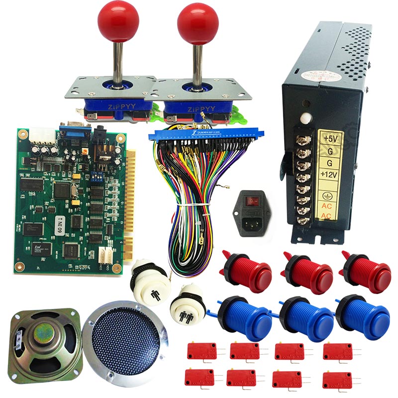 Classical JAMMA arcade game 60 - مراجعة Arcade Button Pcb وسعره