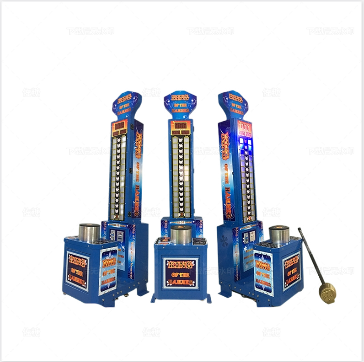 Blue Indoor Arcade Hammer Game - مراجعة Basketball Arcade Game وسعره