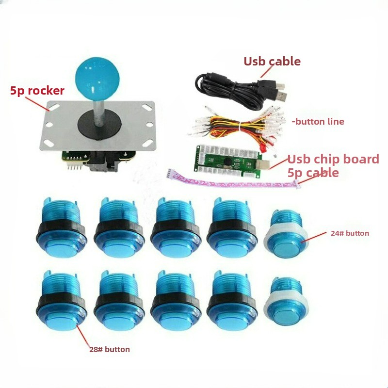 USB Arcade Joystick PCB Sanwa  - مراجعة Arcade Button Pcb وسعره