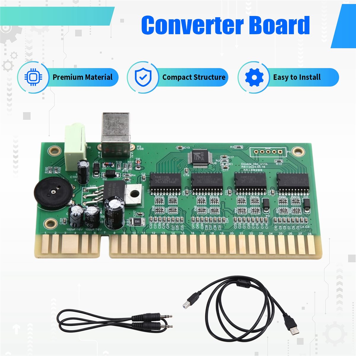 HOT-New MAME Game Controller P - مراجعة Usb Game Board Jamma وسعره