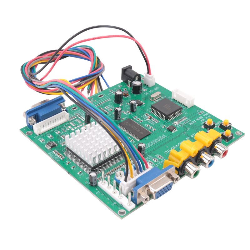 ABKN-GBS8200 CGA/EGA/YUV/RGB T - مراجعة Usb Game Board Jamma وسعره