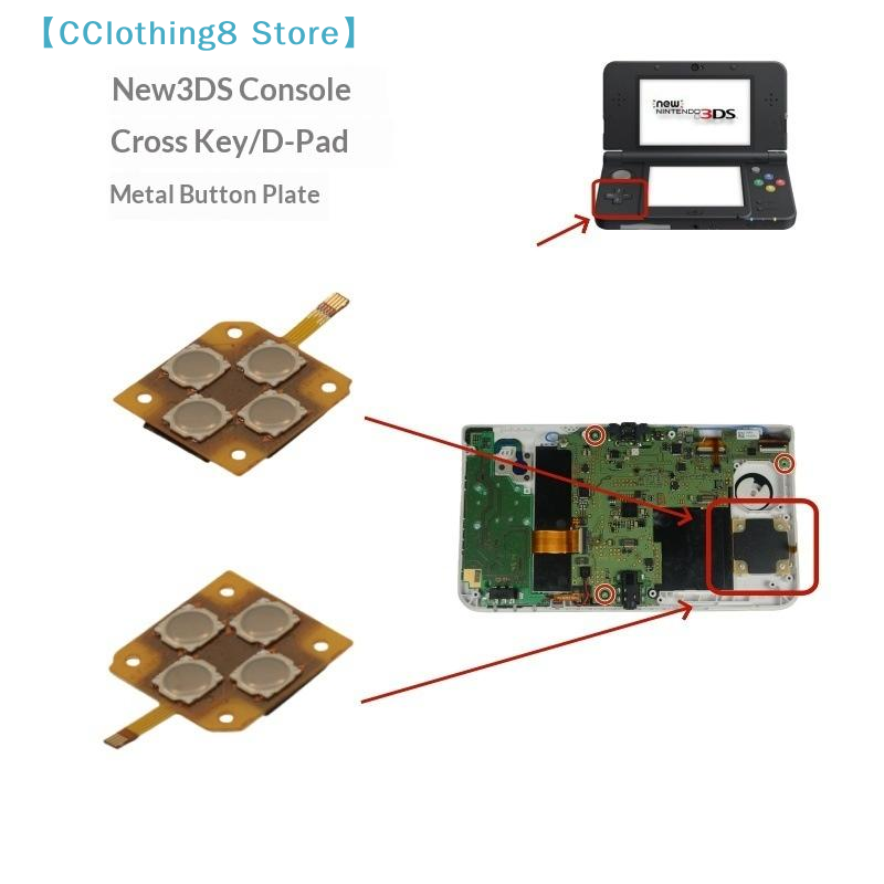 1Pcs D-Pad Dome Snap PCB Board - مراجعة Arcade Button Pcb وسعره