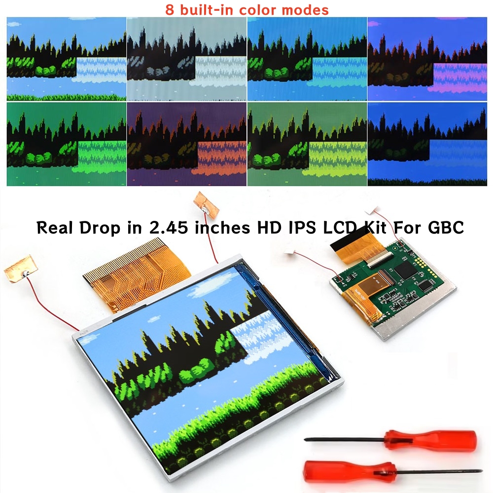 Hispeedido 2.45 Inches Drop in - مراجعة Lcd Screen Arcade وسعره